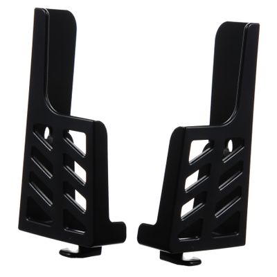 Gadpiparty 1pair Wall-Mounted Adjustable Slot Bracket for Tablets and Smartphones Versatile Phone Dock for Home Office Bedroom Kitchen and More Easy Installation Smooth