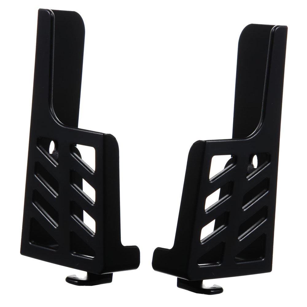 Gadpiparty 1pair Wall-Mounted Adjustable Slot Bracket for Tablets and Smartphones Versatile Phone Dock for Home Office Bedroom Kitchen and More Easy Installation Smooth
