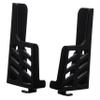 Gadpiparty 1pair Wall-Mounted Adjustable Slot Bracket for Tablets and Smartphones Versatile Phone Dock for Home Office Bedroom Kitchen and More Easy Installation Smooth view 1