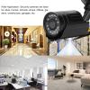 CHEOTIME Bullet Security Camera, 4in1 TVI CVI AHD CVBS Analog CCTV Wired Surveillance Camera, 3.6mm Lens with IR Night Vision, Hybrid Bullet BNC Camera for Indoor and Outdoor Use (NTCS) view 3