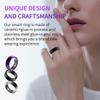 CNBRO Smart Ring Fitness Tracker Heart Rate Monitor Sleep Tracker Fitness Rings Pedometer Calories Step Counter Sport Waterproof Health Smart Rings for Women Men view 2