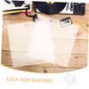 AUTSUPPL 50pcs Self-Adhesive Vinyl Record Sleeves Outer Protectors for Album for Record Storage and Collection Keeps Vinyl from Scratches and Scuff Marks view 3