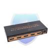 L6AS0F7 4K 60Hz HDR HDMI Splitter 1X4 1 in 4 Out HDMI AV Switch Converter for for Scaler Down HDTV Monitor PS4 DVD STB Xbox(EU Plug) view 2