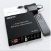 2/4 Port Bi-Direction HDMI eARC Audio Extractor 4K 60Hz HDMI Toslink SPDIF COAXIAL 5.1CH HDMI Audio Switch & Splitter Converter(4-Port,with US Plug) view 2