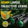15-35x80 Astronomy Binoculars for Adults, High Powered 35x Zoom HD for Stargazing & Bird Watching, Waterproof Binocular with Tripod Adapter, Ideal Essentials for Cruise Ship, Travel, Camping, Hunting view 4