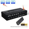 Y0S3QZ1 4K60Hz HDMI-Compatible KVM Multiviewer Switch 8 in 1 Out Quad Screen Multi Viewer HDMI Multi-Viewer Seamless Switcher with IR(4K 60hz 4x1Multi,US Plug) view 2