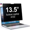 LUSA DESIGN Magnetic Privacy Screen for 13.5 Inch Microsoft Surface Laptop 4/3/2, Removable Anti Glare Surface Laptop 13.5 Screen Protector, Blue Light Filter, Anti Spy Easy Install view 1