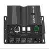 L6AS0F7 Two toTwo HDMI-Compatible to IP Over CAT6 Ethernet with RS232 Switch OSD menu Keys 2 Transmitter to 2 Receiver for PS4 Laptop TV(EU Plug) view 1
