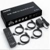 L6AS0F7 4K 60Hz HDMI Multiviewer KVM Switch 4x1 USB Quad Multi-Viewer PIP 90 180 Flip for 4 PCs Share USB Keyboard and Mouse Control(with US Plug) view 2