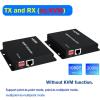 Y0S3QZ1 1080P 300M HDMI KVM Extender Over IP Rj45 Cat6 Cable HDMI Splitter Support Keyboard Mouse 1 TX to Multiple RX Via Network Switch(300M IP Extender,UK Plug) view 2