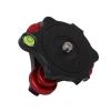 ACAGALA LP64 Camera Tripod Ball Head Leveling Base Aluminum Triple Wheel Leveler Bubble Level view 1