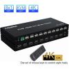 Y0S3QZ1 KVM HDMI Quad Splitter Screen Multiviewer 4x1 8X1 4k Multivisor HDMI KVM Quad 4x1 Seamless Segmentacion Switch for USB Keyboard(8X1 KVM 4K30,EU Plug) view 2