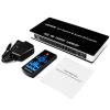 4K HDMI Switch Audio Extractor 5x1 HDMI ARC Switcher 5 in 1 Out with Optical + R/L Audio HDMI ARC Audio Extractor with IR Remote(with EU Plug) view 2