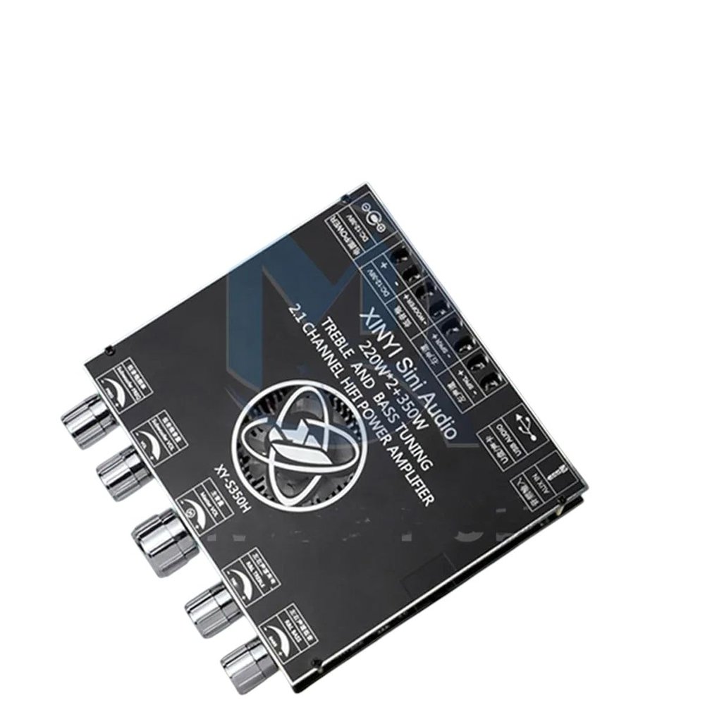 S350H TPA3251 Bluetuth Power Amplifier Board 2.1 Channel HiFi High and Bass Subwoofer DC12-38V 220WX2+350W Amplifier Module New 2025 for Arrival High for Quality