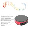 Sanpyl Bone Conduction Speaker, Mini Bluetooth Bone Conduction Portable Speaker with Suction Cup Base, Support BT AUX Small Memory Card Playback, for Home Outdoor (Red) view 3