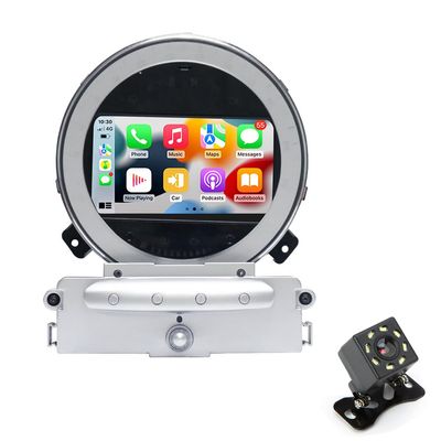 [4+32G] Android 13 Car Radio Stereo for Mini Cooper R56 2007 2008 2009 2010 with Carplay Android Auto 7inch Touchscreen Car Stereo GPS Navigation WiFi BT FM/AM Backup Camera