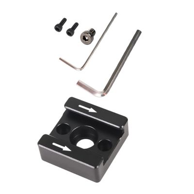 Gadpiparty 1set Flash Shoe Mount Adapter for Camera Cold Shoe Mount Bracket for Live Monitors External Microphones Threaded