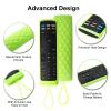 2 Pack Cover for Vizio Remote, Compatible with Vizio Remote Case XRT136 / XRT140 Series Universal Smart TV Control Replacement Silicone Skin Sleeve (Glow Blue + Glow Green) view 2