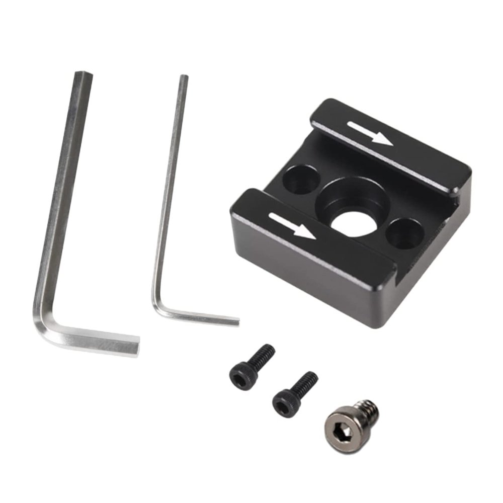 KICHOUSE Expand Your Camera Setup Cold Shoe Extension Mount for Led Light Sturdy Construction