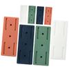 WOONEKY 8pcs Outlet Hider Power Strip Mount Wall Mount Protector Adhesive Strip Holder view 1