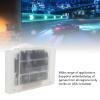 CHEOTIME Game Cartridge, 3000 in 1 V1.0 Video Game Cartridge with 8GB Memory Card for SFC Game Console (Transparent White) view 4
