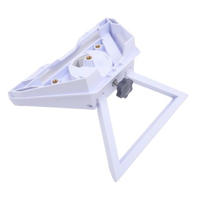 2 in 1 Satellite Dish Mount, Metal Antenna Mount Satellite Dish Adapter Mount for 38.5mm Pipe, Portable Outdoor Satellite Dish Mounting Kit with 1/4 Inch Adapter for Car Roof