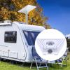 2 in 1 Satellite Dish Mount, Metal Antenna Mount Satellite Dish Adapter Mount for 38.5mm Pipe, Portable Outdoor Satellite Dish Mounting Kit with 1/4 Inch Adapter for Car Roof view 4
