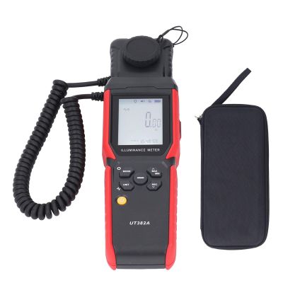 Digital Light Meter, Digital Illuminance Light Meter Tester 0400000Lx Handheld Ambient Temperature Measurer for Indoor, Light Meters & Photometers