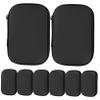 Angoily 8pcs Portable Cable Organizer Pouch Travel Electronics Storage Bag for Cables Headphones Accessories Durable Lightweight and Practical for Home Office and Travel Use view 1