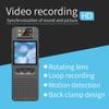1080P Law Enforcement Recorder with Built-in WiFi Hotspot, Infrared Night Vision, Motion Detection & 180 Rotate Camera - CE/FCC Certified Mini Portable Camera (Camera 32G Card) view 2