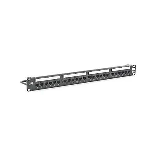 HP624 24-Port CAT6 Patch Panels, Universal Wiring