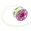 Aluminum Alloy Mini Spool Pendant with Luminous Green Cord - Ideal Sturdy Memento and Present for Scuba Diving Enthusiasts (Purple) view 1