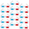 KONTONTY Anaglyph 3D Glasses 40pcs Paper Stereoscopic Glasses for 3D Movies Games Parties view 1
