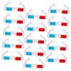 jojofuny Cinema Polarization ES 40pcs Light Weight Portable 3D Eyeglasses for Anaglyph Movies Family Use view 1