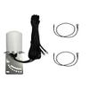 AntennaGear M17B MIMO 2 x Cellular | 4G and 5G Compatible Modem, Router, Gateway and Hotspots with 16ft Coax Cables and TS9 Adapters view 1