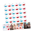 Angoily 40pcs Cinema Glasses Red/ 3D Anaglyph Glasses for 3D Movies Games Theater Home Use view 2