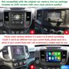 Car Radio Stereo for Dodge RAM 1500 2500 3500 Manual AC 2019-2023, Android 13, 9" IPS Touch Screen Upgrade Dash Kit with Car-Play & Android Auto, GPS Navigation 5G WiFi Camera (A, 8Core 2+32GB) view 2