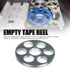 6 Hole Empty Tape Reel for NAGRA Miniature Tape Recorder, Air Resist, Erosion Resist, Aluminum Alloy Recording Takeup Reel, Replacement Opening Machine Part (Green) view 2