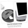 ARTIBETTER Desktop Speaker Stand for 10 Devices Standing Desk Desktop Holder Mount Black view 3
