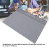 Heat Insulation Silicone Repair Mat, Screw Storage Holes, Multifunctional Non Slip Electronic Repair Mat Soldering Pad for Phone, Laptop, watch view 3