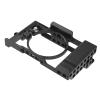 Aluminum Camera Cage, Camera Accessories with Cold Shoe Mount for RX100 M1 M2 M3 M4 M5 M6 M7, Multiple Screw Holes,RX100 Camera Cage CNC Machining Anodized 360 Degree Prote view 1