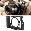 Aluminum Camera Cage, Camera Accessories with Cold Shoe Mount for RX100 M1 M2 M3 M4 M5 M6 M7, Multiple Screw Holes,RX100 Camera Cage CNC Machining Anodized 360 Degree Prote view 4