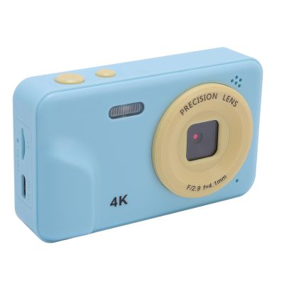 48MP Digital Camera, 1080P HD Compact Digital Camera, 5X Zoom Anti Shake Auto Focus Travel Camera with 2.0in Screen for Teens (Blue)