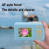 48MP Digital Camera, 1080P HD Compact Digital Camera, 5X Zoom Anti Shake Auto Focus Travel Camera with 2.0in Screen for Teens (Blue) view 3
