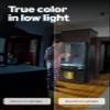 Ring Indoor Cam Plus (newest model), Home or business security, Retinal 2K for crisp, true-to-life video quality, 4x Enhanced Zoom, Low-Light Sight, White view 3