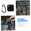 CAXUSD Portable Protective Case for Tile Mate with Keychain Anti-Scratch Easy to Install for Keys Bags and Pets Durable Tracer Cover Black view 2
