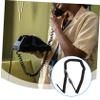 DOITOOL Dual Telephone Cord Set Pc Detangler Cables Rotating Connectors Extendable Line Cable Black view 4