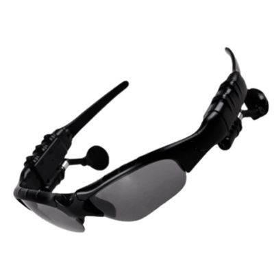 Akozon 4.1 Sunglasses Headset with USB Charging - Stereo Sports Glasses with Earphones, Compatible with Various Devices