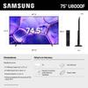 Samsung 75-Inch Class Crystal UHD U8000F 4K Smart TV (2025 Model) Endless Free Content, Processor, MetalStream Design, Knox Security, Alexa Built-in view 2