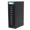 EZ DUPE 1 to 9 Media Mirror Duplicator - Flash (SD/CF/MS/MMC/USB) & Disc (DVD/CD) to DVD CD Disc Copy Copier Multimedia Backup (M909-SSP) view 1